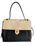 Louis Vuitton Vanille Black Calfskin Lockme MM Bag
