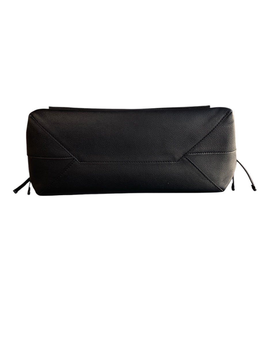 Louis Vuitton Vanille Black Calfskin Lockme MM Bag