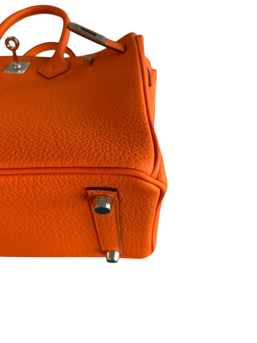 2023 Hermes Togo Orange Minium Birkin 25 WPH
