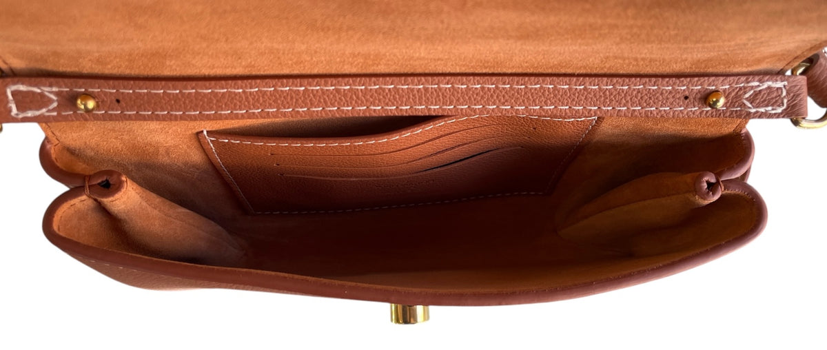 Louis Vuitton Cognac Wallet on Chain Low Key