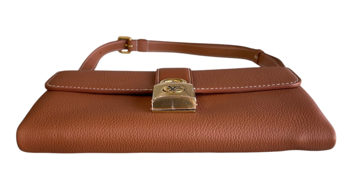 Louis Vuitton Cognac Wallet on Chain Low Key