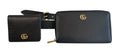 Gucci Black Leather  GG Marmont Belt Bag