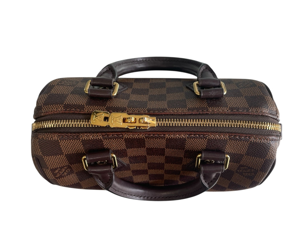 Louis Vuitton Damier Ebene Speedy 20 w/ Detachable Strap