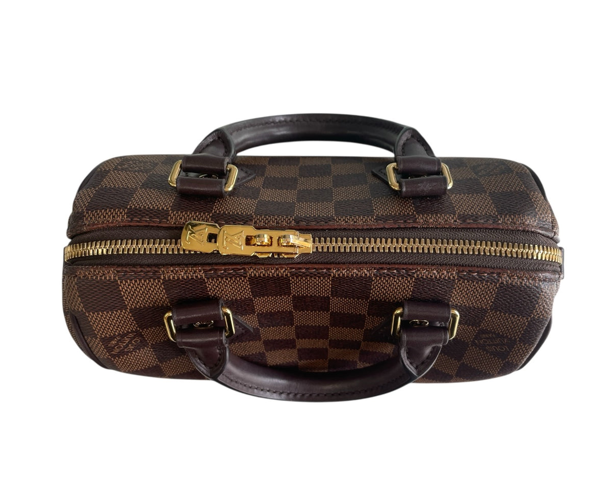 Louis Vuitton Damier Ebene Speedy 20 w/ Detachable Strap