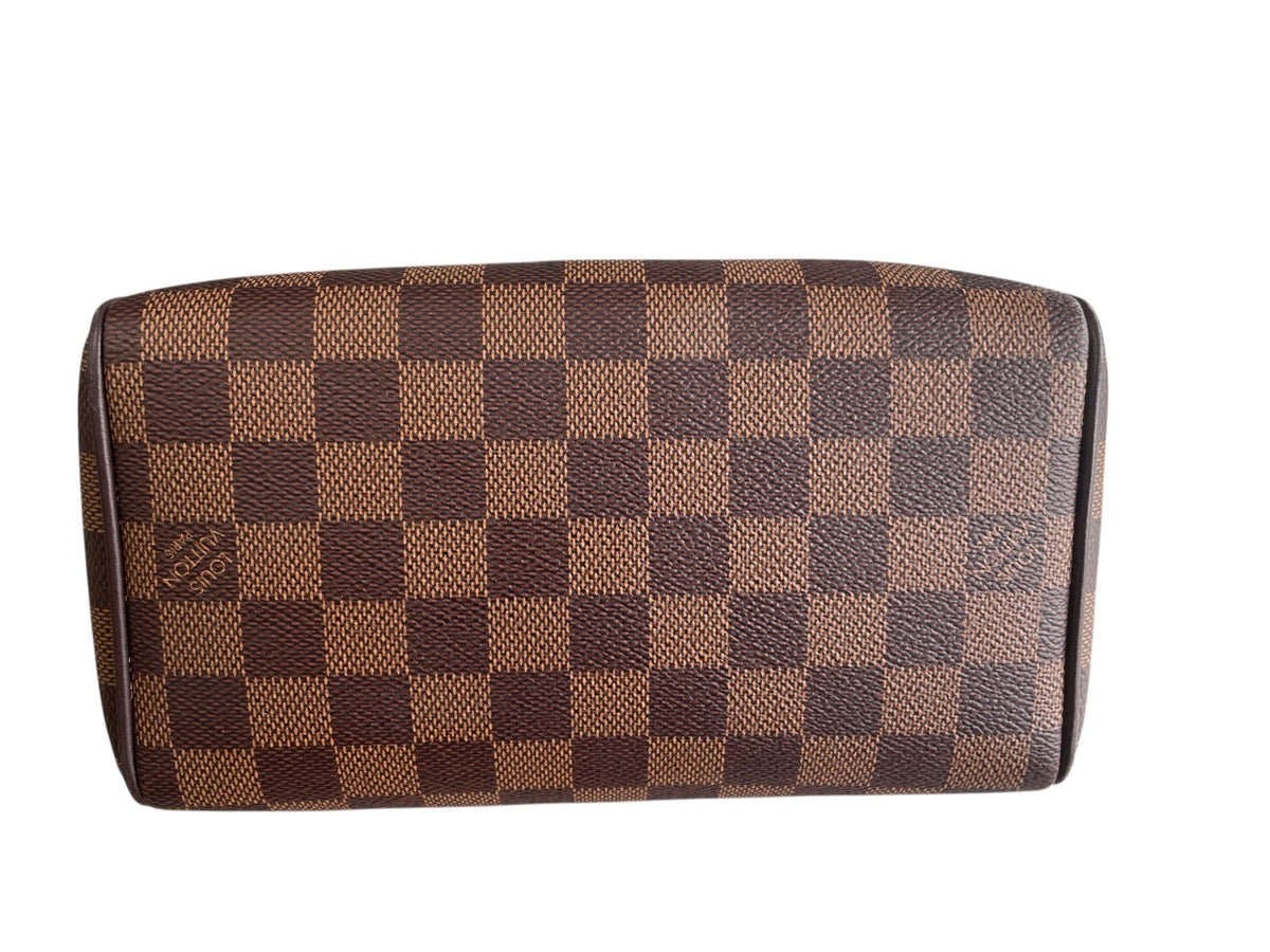 Louis Vuitton Damier Ebene Speedy 20 w/ Detachable Strap