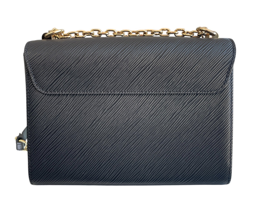 Louis Vuitton Black Epi Twist Shoulder Bag W/ Gold Hardware