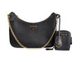 Prada Re-Edition 2005 Saffiano leather Black bag GHW