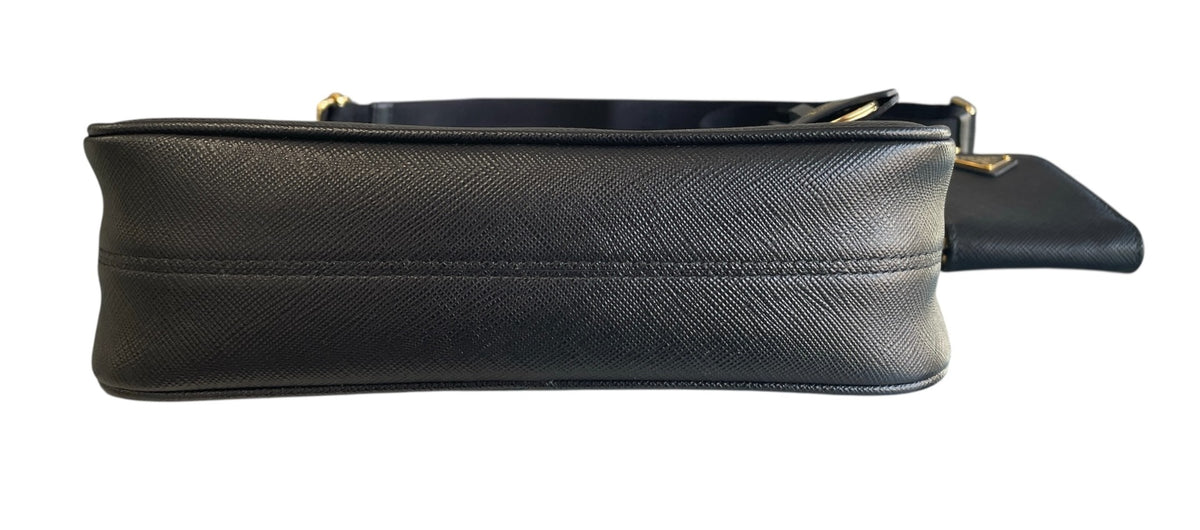 Prada Re-Edition 2005 Saffiano leather Black bag GHW
