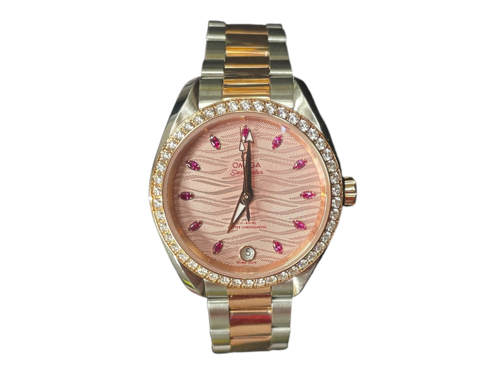 Omega Seamaster Aqua Terra 150M Diamond Pink Gold