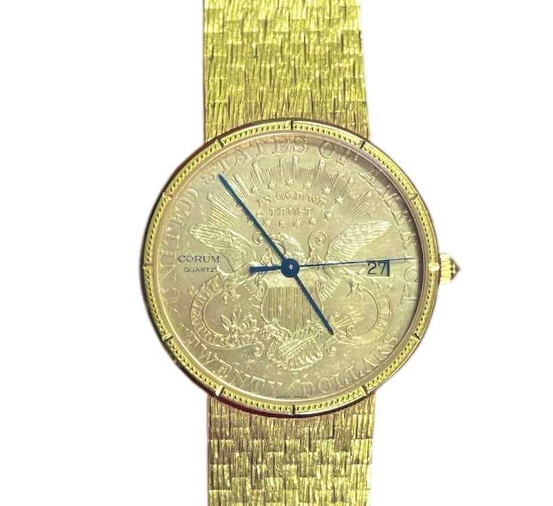 CORUM 1904 $20 US LIBERTY Gold Coin Watch