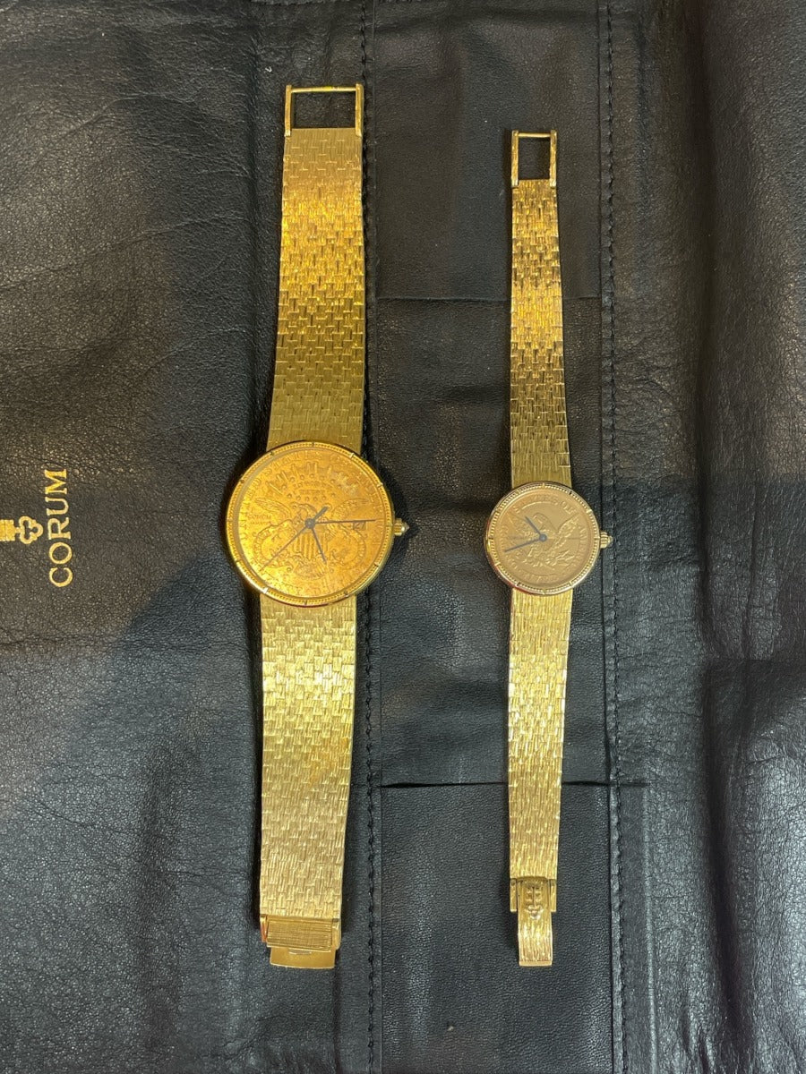 CORUM 1904 $20 US LIBERTY Gold Coin Watch