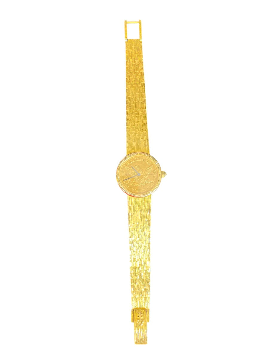 CORUM 1854 $5 US LIBERTY Gold Coin Watch