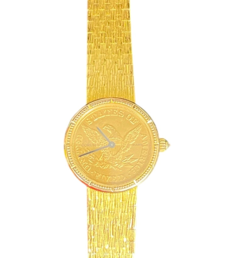 CORUM 1854 $5 US LIBERTY Gold Coin Watch