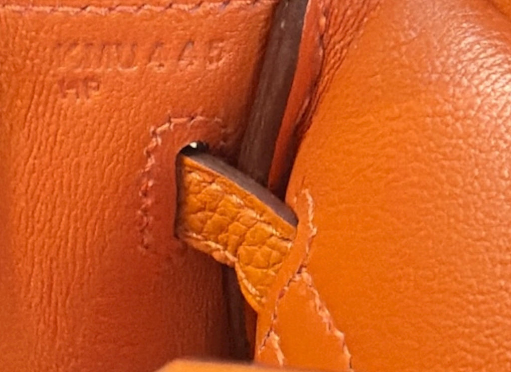 2025 Hermes Orange Birkin 25 PHW
