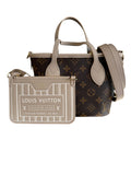 Louis Vuitton Neverfull Bandouliere Inside Out Leather Tote BB
