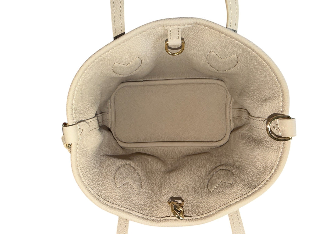 Louis Vuitton Neverfull Bandouliere Inside Out Leather Tote BB