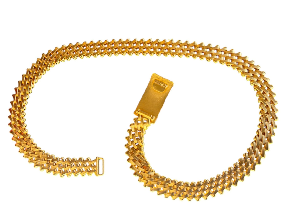 Chanel Vintage 97' Gold Plated Chain-Link Belt