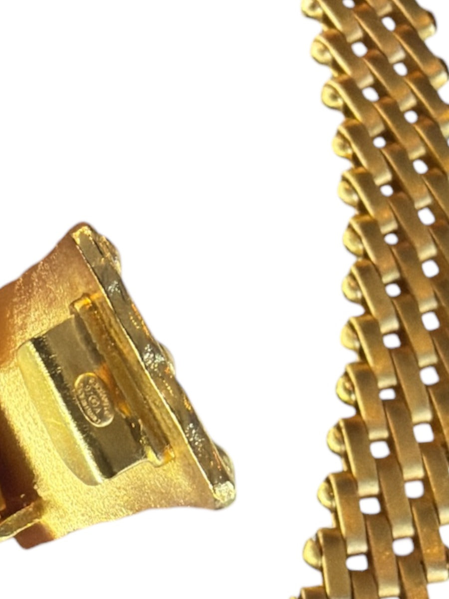 Chanel Vintage 97' Gold Plated Chain-Link Belt