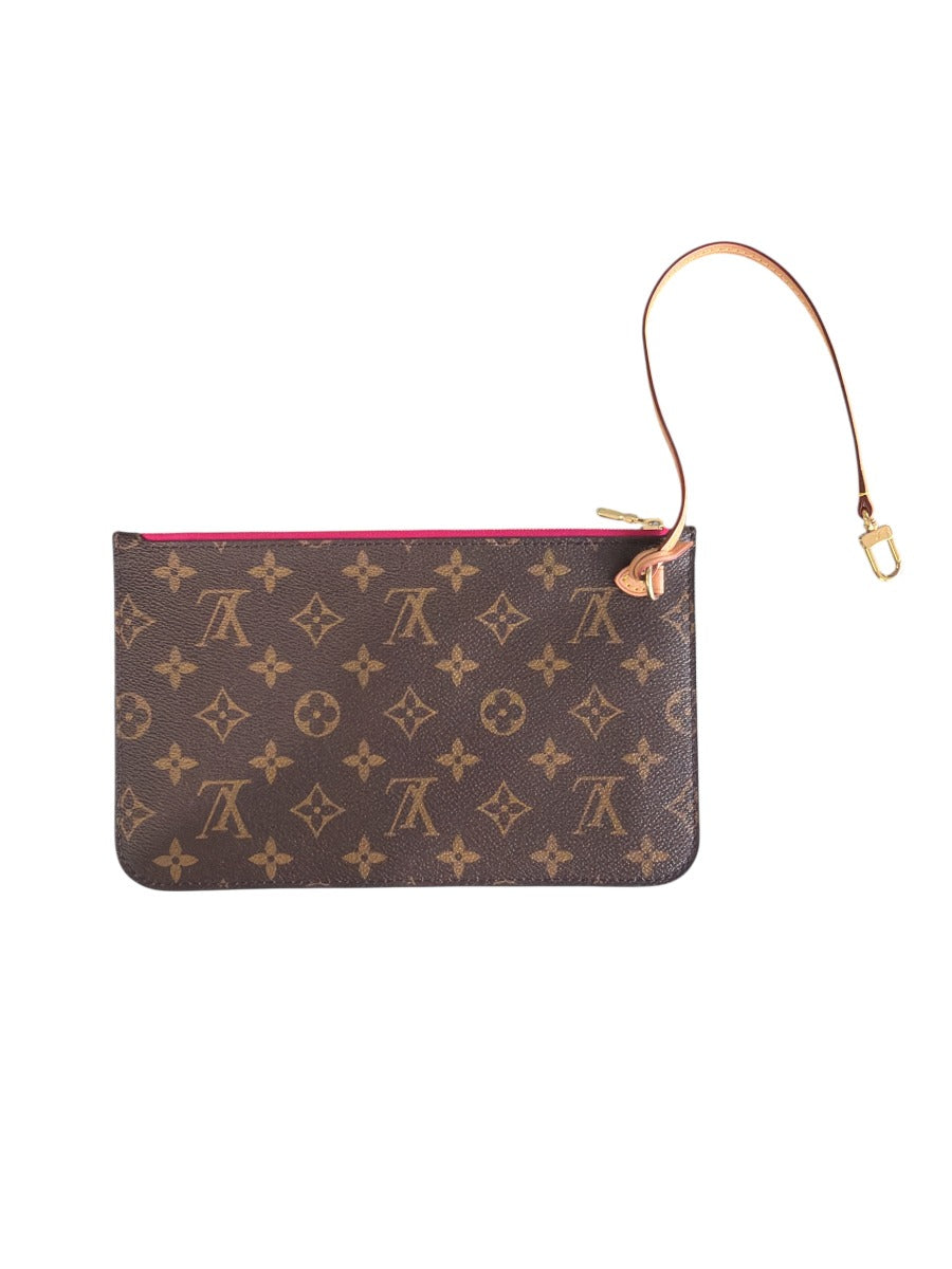 Louis Vuitton Monogram Neverfull Pochette Pouch