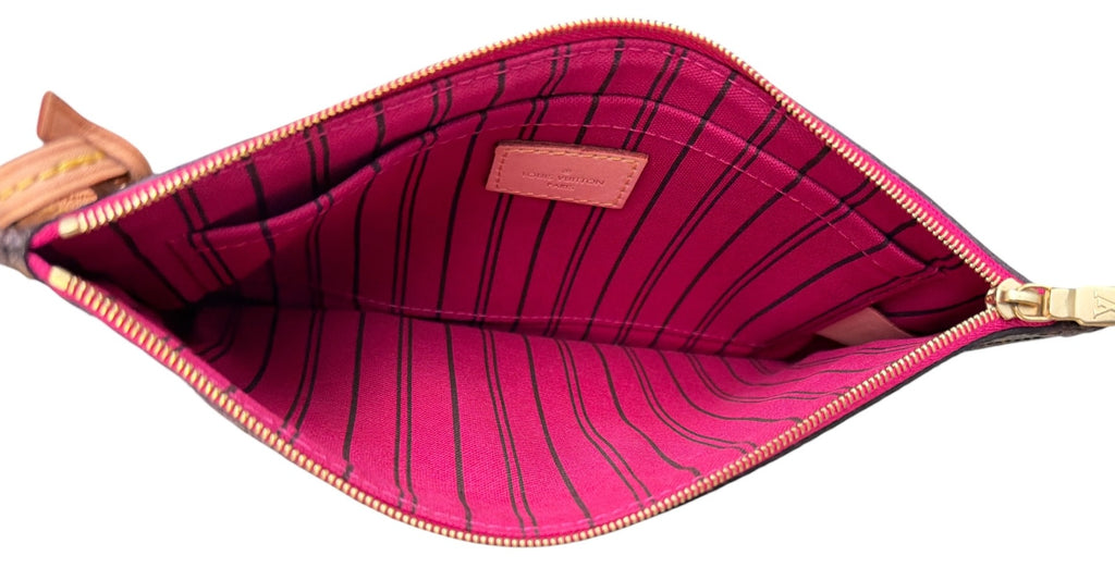 Louis Vuitton Monogram Neverfull Pochette Pouch