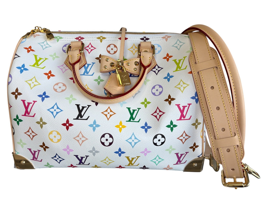 Louis Vuitton Multicolor Monogram TM Speedy Soft 30