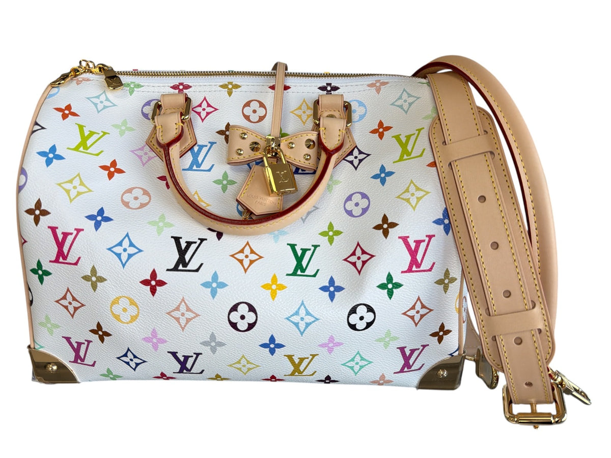 Louis Vuitton Multicolor Monogram TM Speedy Soft 30