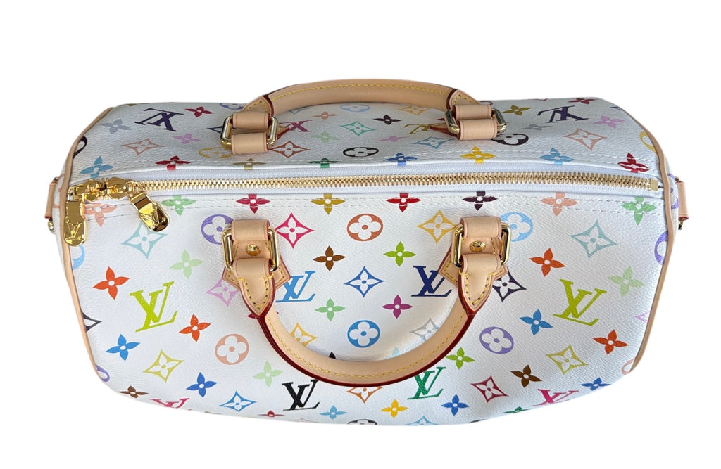 Louis Vuitton Multicolor Monogram TM Speedy Soft 30