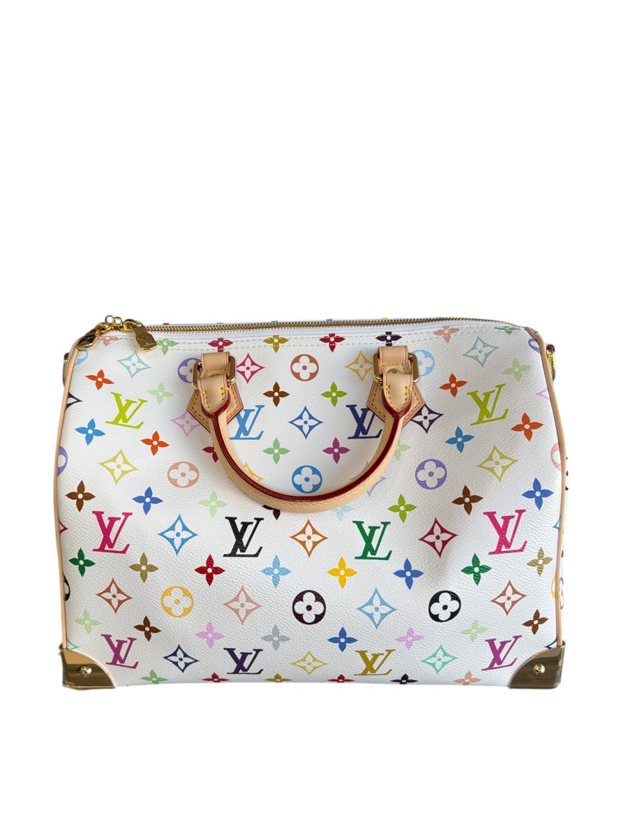 Louis Vuitton Multicolor Monogram TM Speedy Soft 30