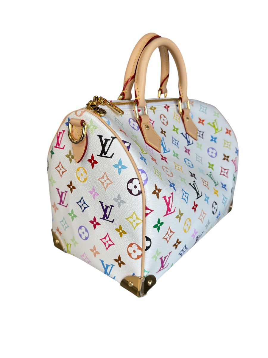 Louis Vuitton Multicolor Monogram TM Speedy Soft 30