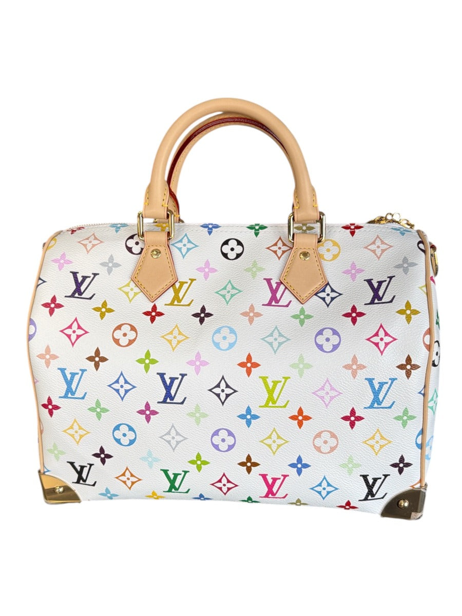 Louis Vuitton Multicolor Monogram TM Speedy Soft 30