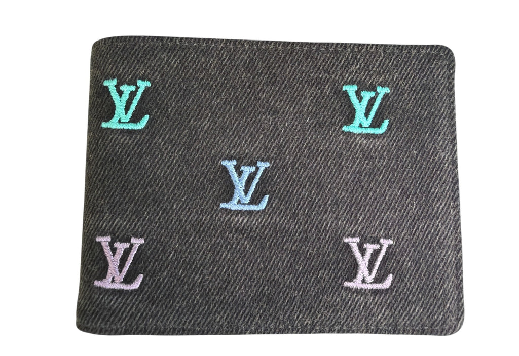 Louis Vuitton Multiple LV Gradient Denim Wallet