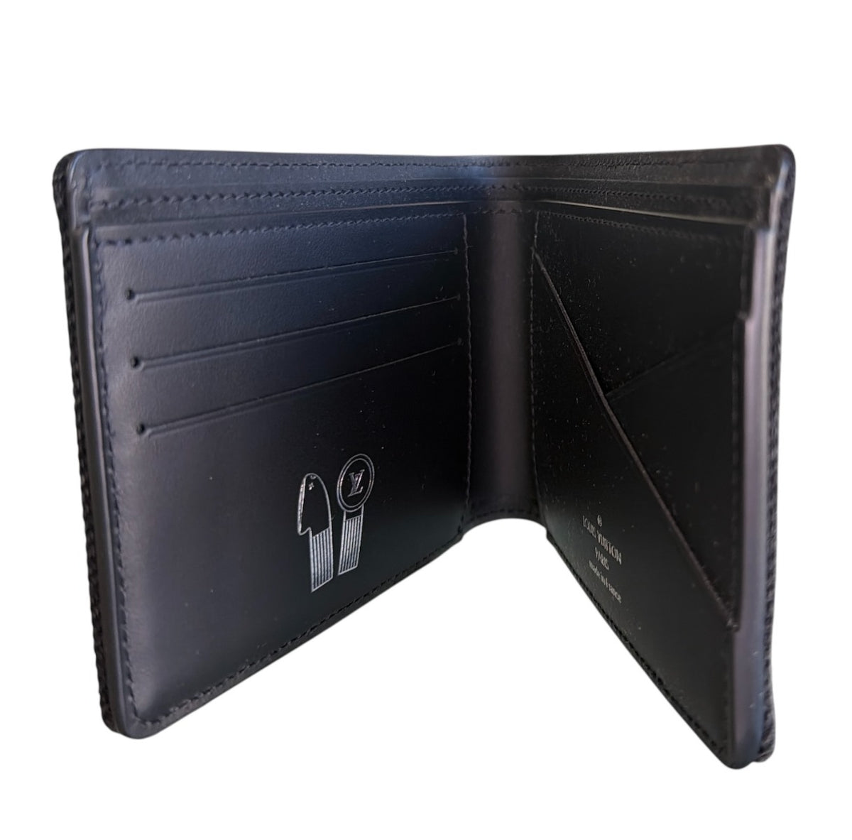 Louis Vuitton Multiple LV Gradient Denim Wallet