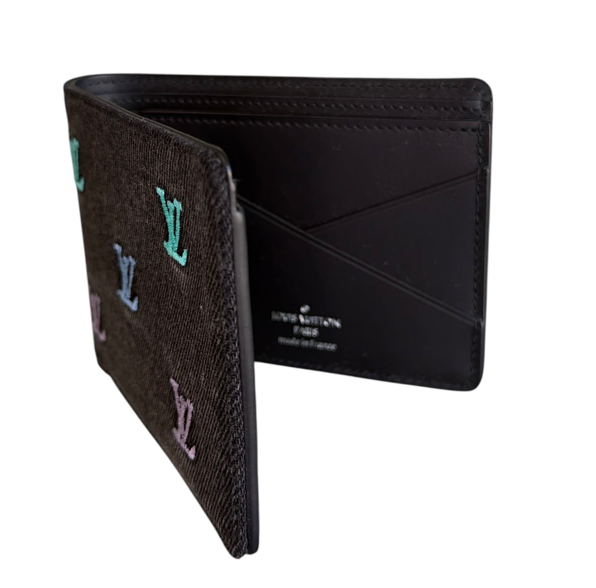 Louis Vuitton Multiple LV Gradient Denim Wallet