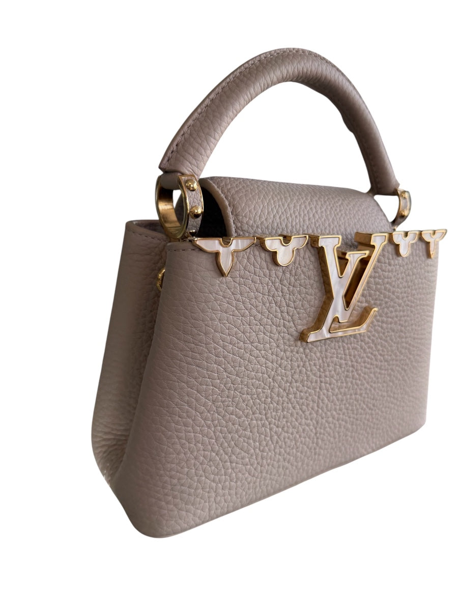 Louis Vuitton Capucines Galet Mini