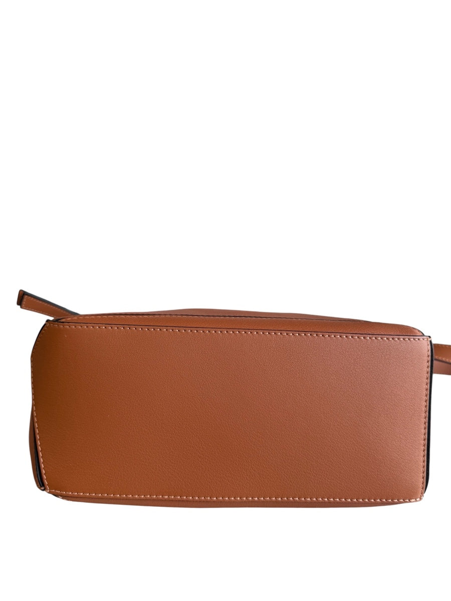Loewe Leather Puzzle Brown Small Bag