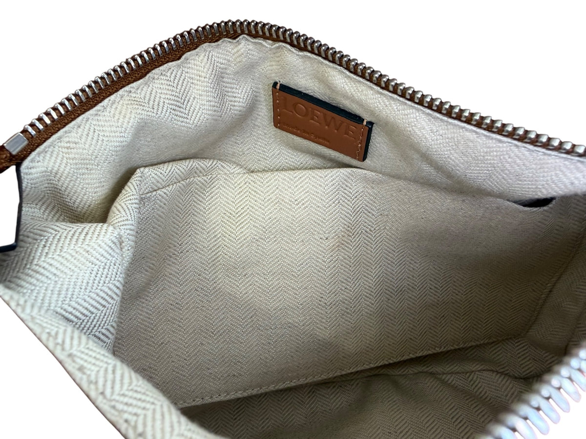 Loewe Leather Puzzle Brown Small Bag