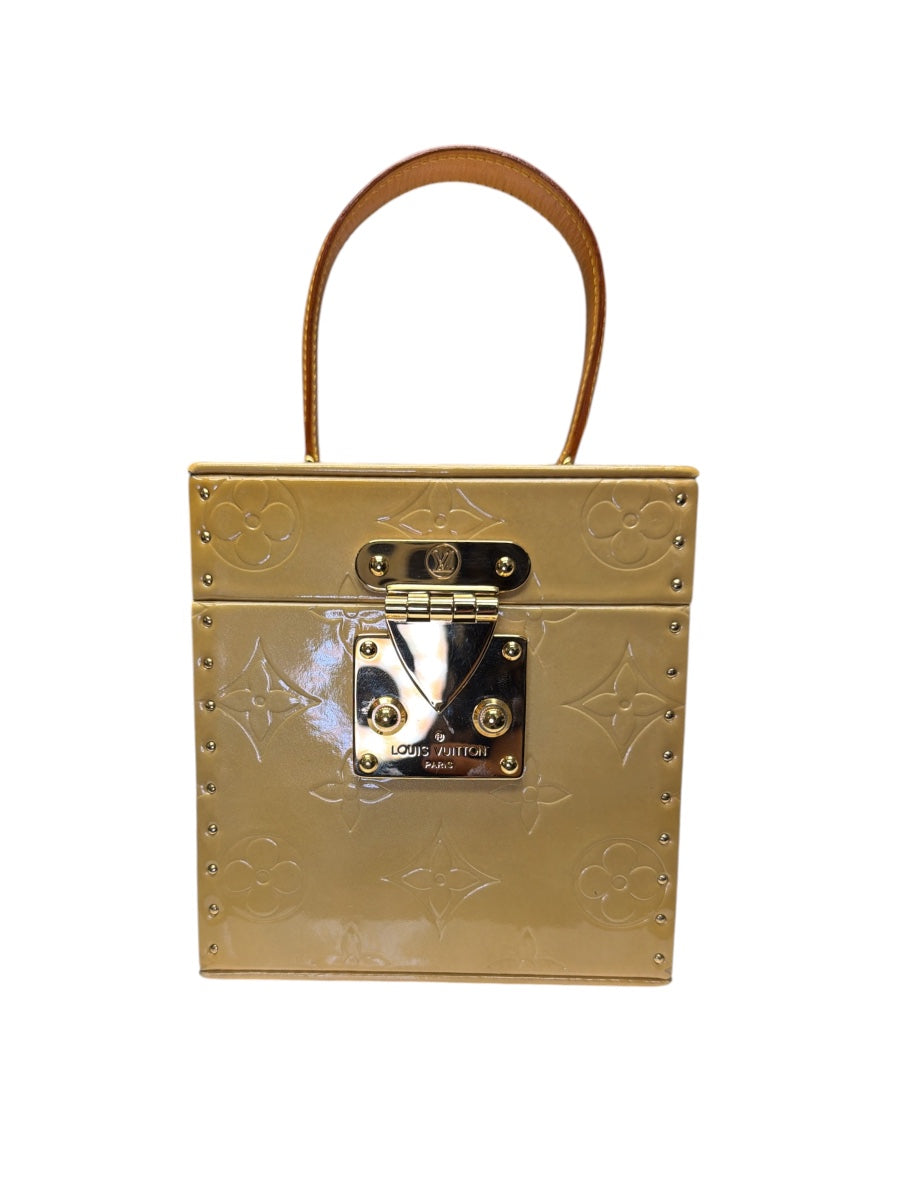 Louis Vuitton Vernis Bleecker Box Beige