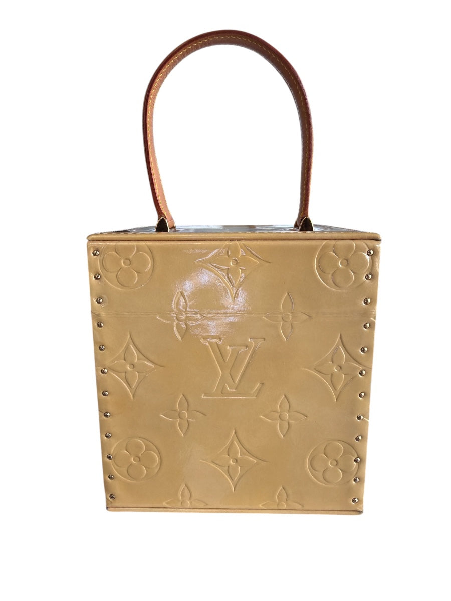 Louis Vuitton Vernis Bleecker Box Beige