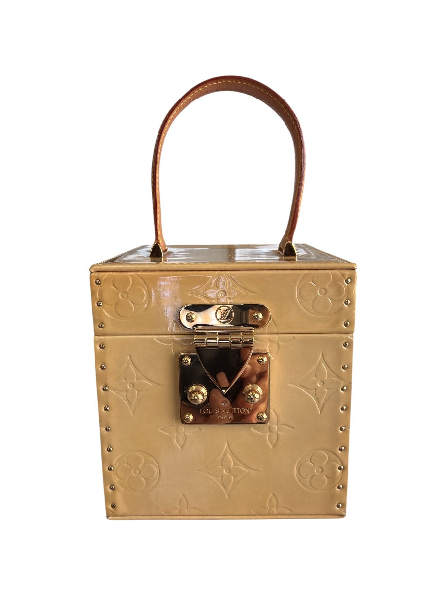 Louis Vuitton Vernis Bleecker Box Beige