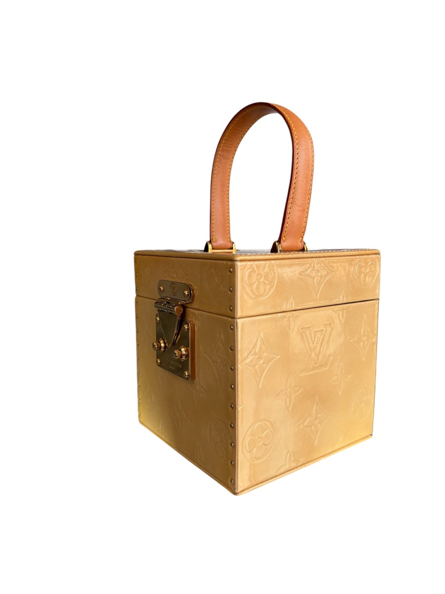 Louis Vuitton Vernis Bleecker Box Beige