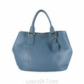 Prada Large Blue Shoulder Tote
