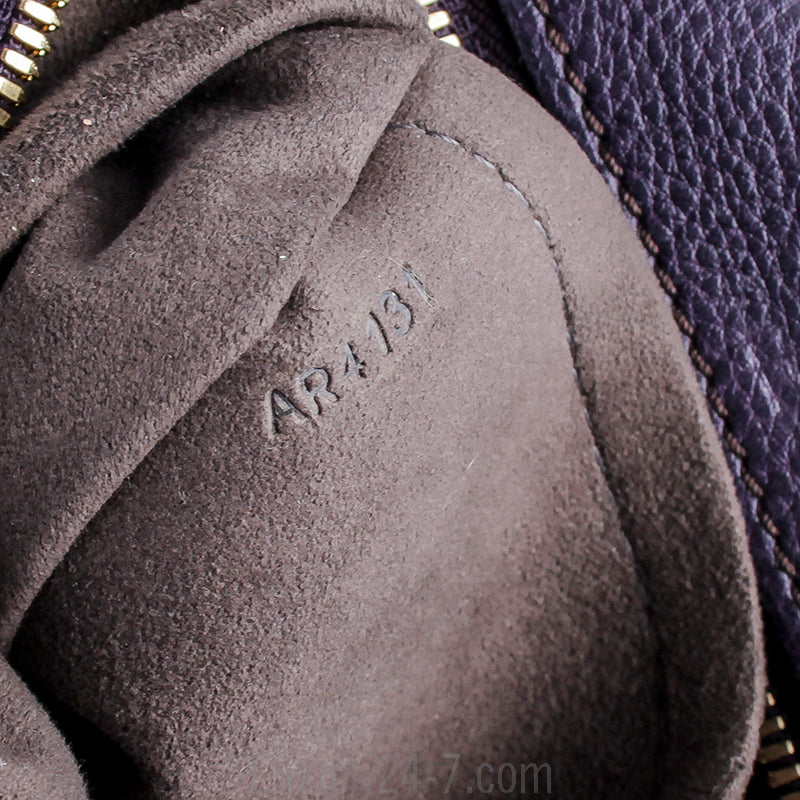 Louis Vuitton Oursin/Purple Mahina Stellar PM Bag