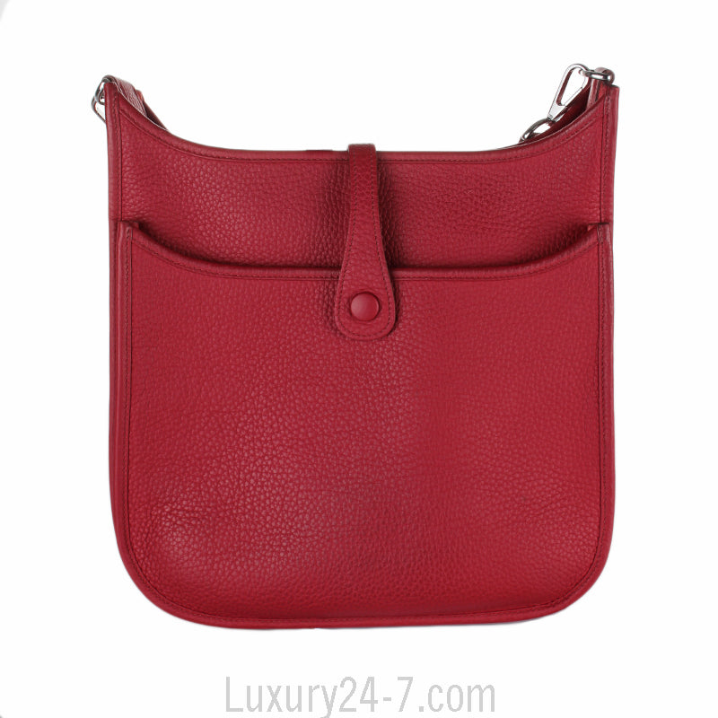 Hermes Rouge Garance Evelyne PM III