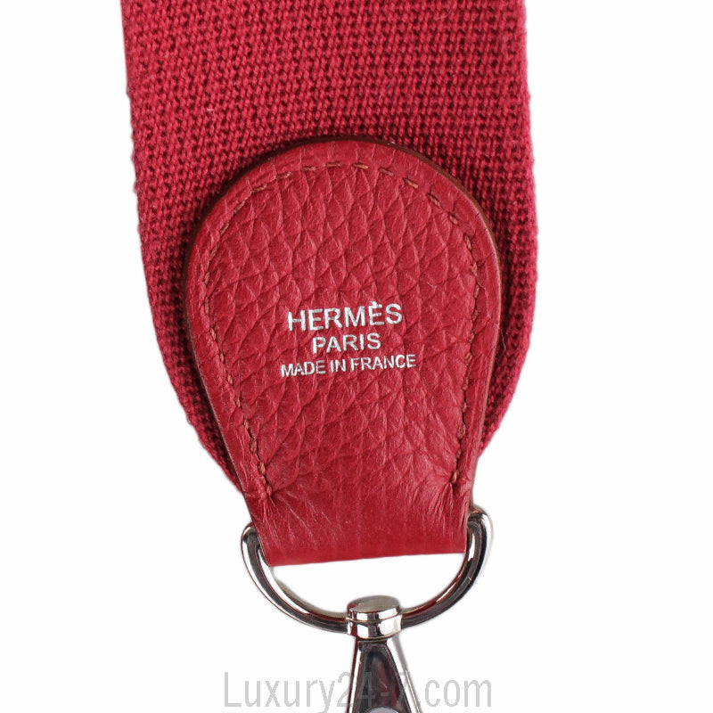 Hermes Rouge Garance Evelyne PM III