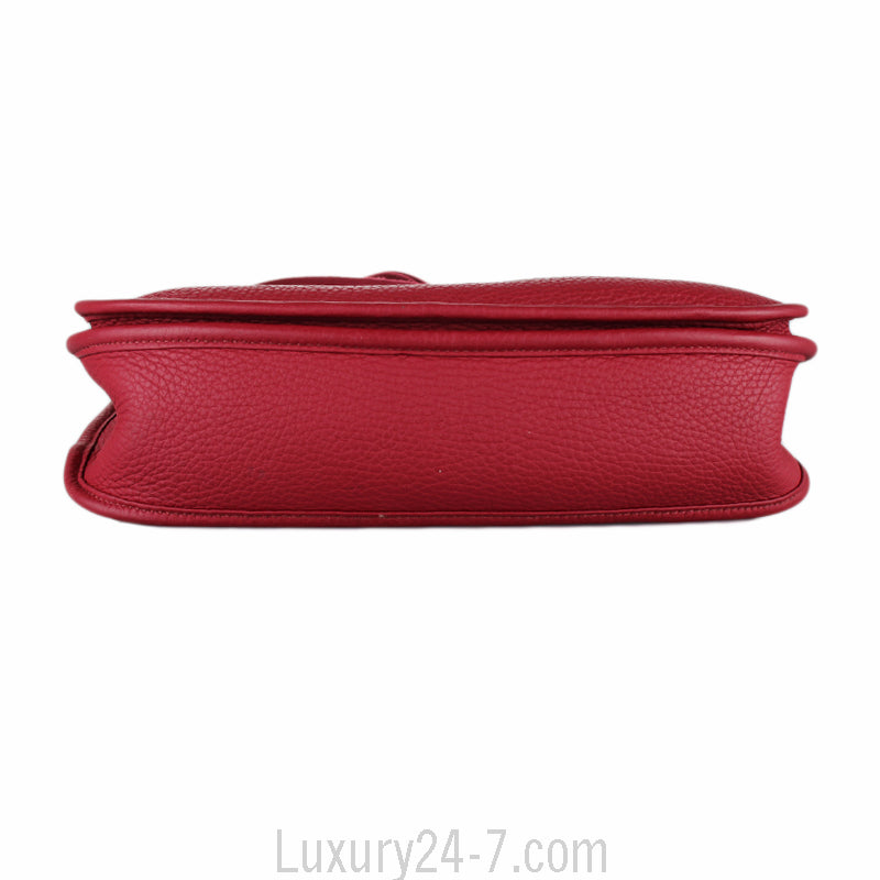 Hermes Rouge Garance Evelyne PM III