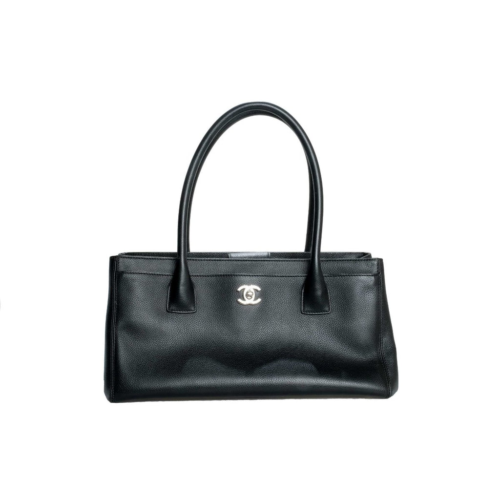 Chanel Black Caviar Executive Cerf Small Tote