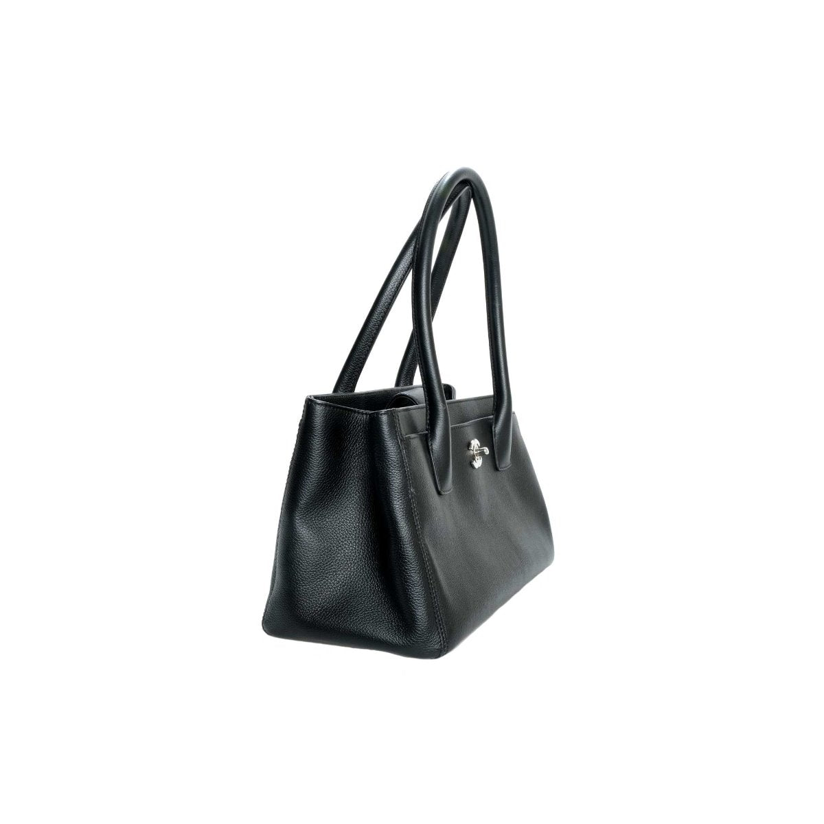 Chanel Black Caviar Executive Cerf Small Tote