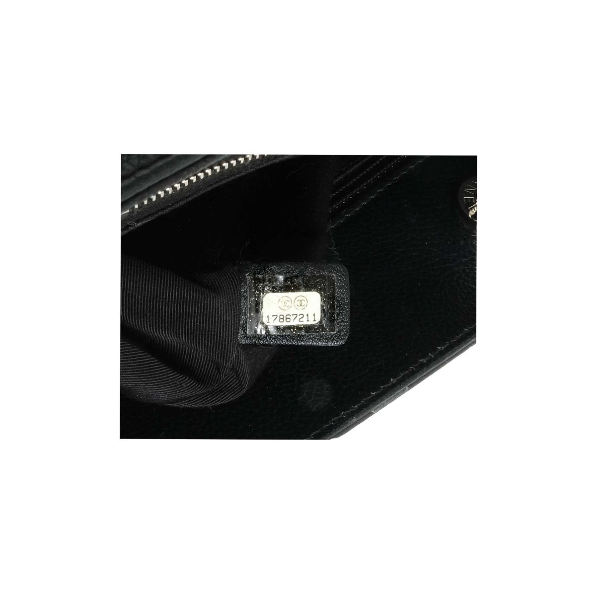 Chanel Black Caviar Executive Cerf Small Tote
