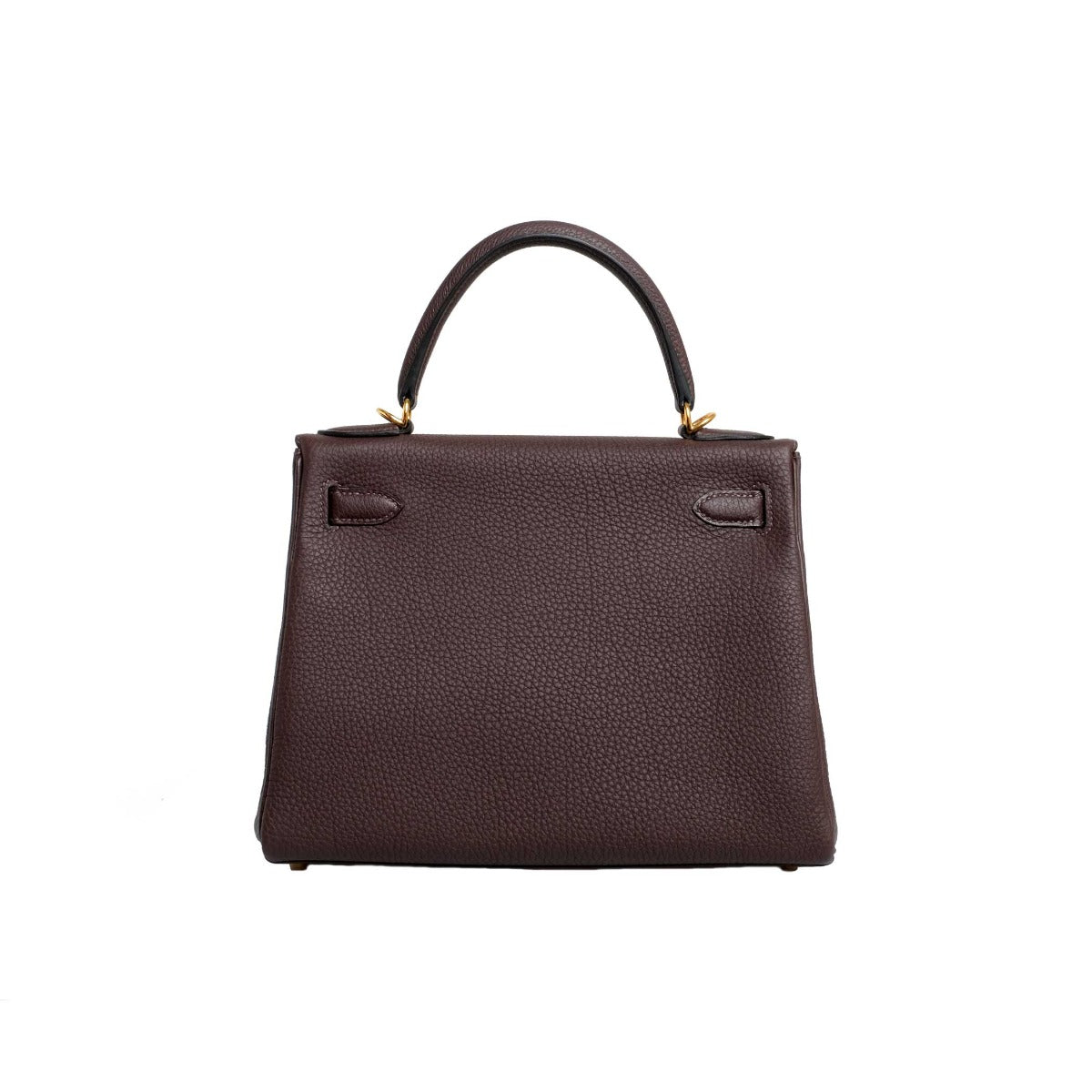 2019 Hermès Chocolate Togo Retourne Kelly 28 GHW