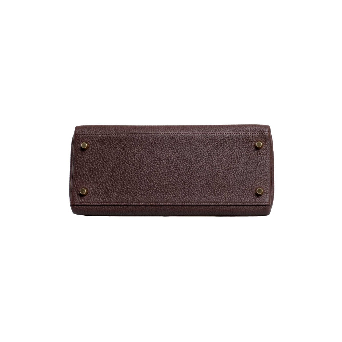 2019 Hermès Chocolate Togo Retourne Kelly 28 GHW
